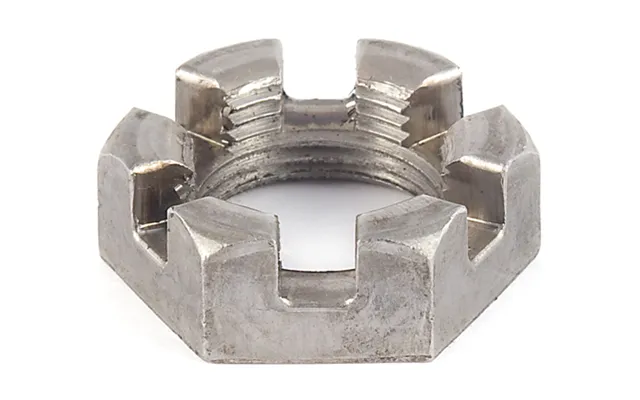 Ap Products 014122081 6slotspdlnut1-14uns 1 Inch-14 Uns Thread 6 Slot Spindle