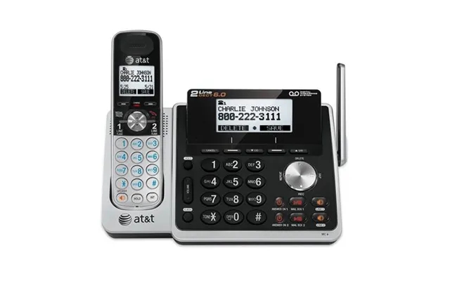 At&t Tl88102 2-line Cordless System With Itad