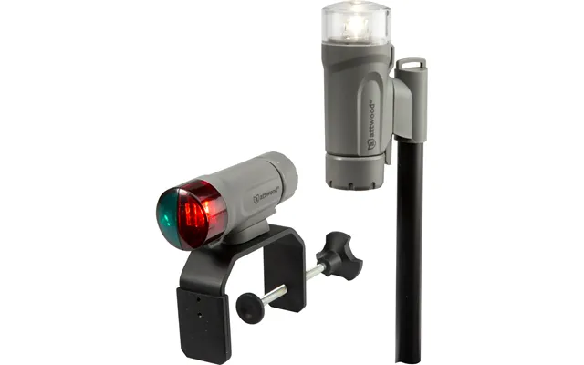 Attwood 14190-7 Clamp-on Portable Led Light Kit - Marine Gray