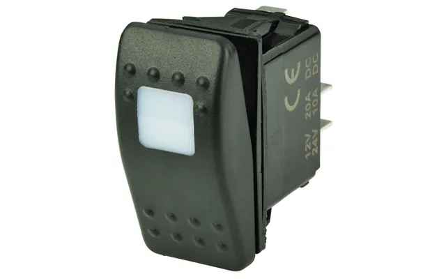Bep 1001801 Spst Contura Switch - 1-amber Led