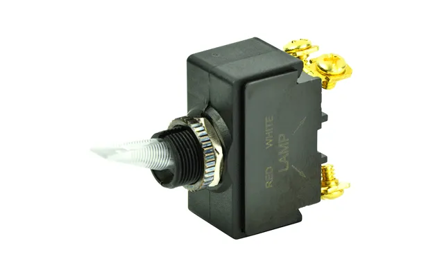 Bep 1001908 Spst Lighted Toggle Switch - Red Led