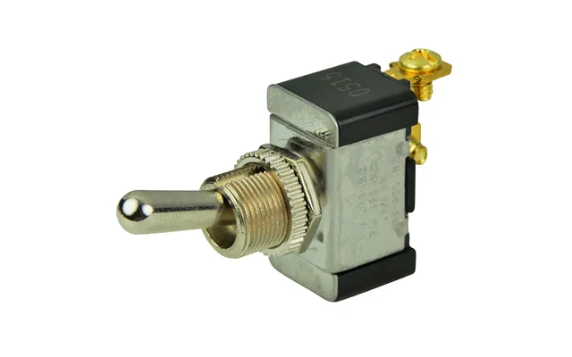 Bep 1002002 Spst Chrome Plated Toggle Switch -off On