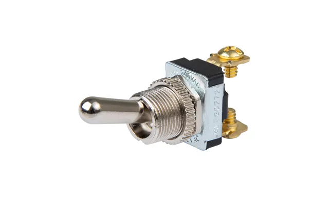 Bep 1002021 Spst Chrome Plated Toggle Switch - 11 16 Inch Handle