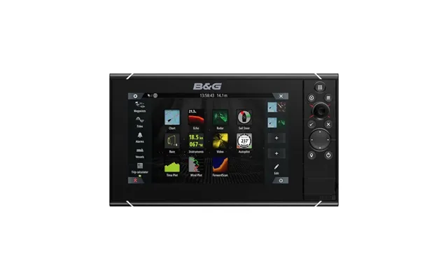B&g 000-15408001 Zeus3s 9-9-inch Sailing Chartplotter With C-map Us Cartography