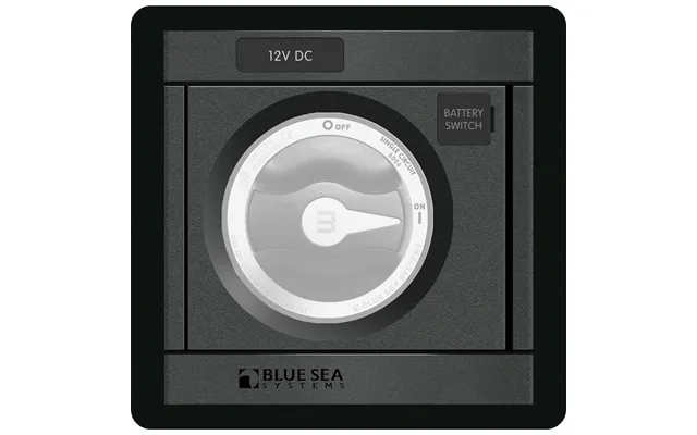 Blue Sea 1139 Dc M-series Black Panel Square
