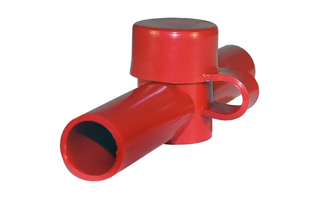 Blue Sea 4003 Cable Cap Dual Entry - Red