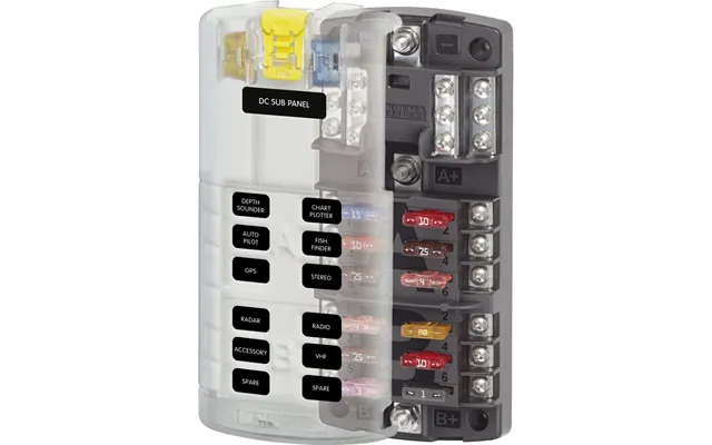 Blue Sea 5032 St-blade Split Bus Fuse Block