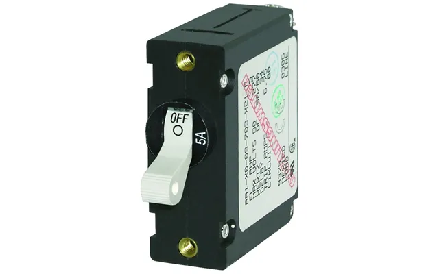 Blue Sea 7202 Ac Dc Single Pole Magnetic World Circuit Breaker - 5 Amp