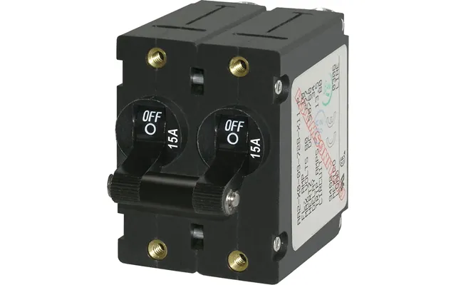 Blue Sea 7234 A-series Double Pole Toggle - 15a