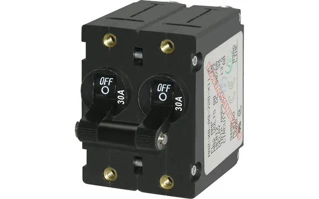 Blue Sea 7237 A-series Double Pole Toggle - 30a