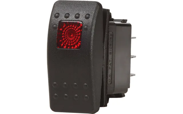 Blue Sea 7932 Contura Ii Switch Spdt Black - On -off-on