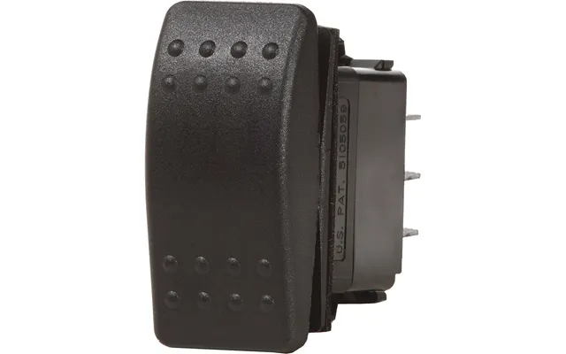 Blue Sea 7938 Contura Ii Switch Dpdt Black - On -off- On