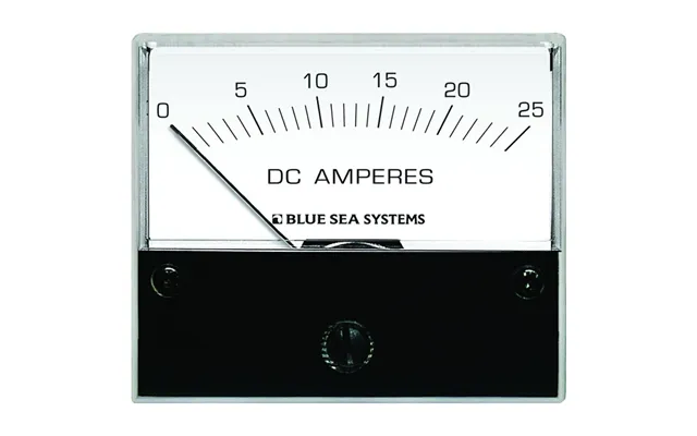 Blue Sea 8005 Dc Analog Ammeter - 2-3 4 Inch Face, 0-25 Amperes Dc