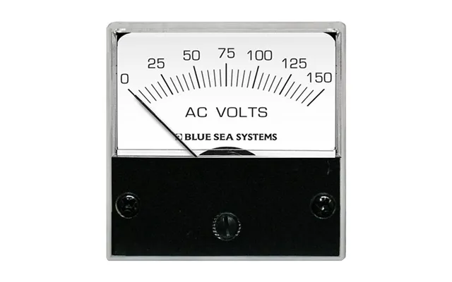 Blue Sea 8244 Ac Analog Micro Voltmeter - 2 Inch Face, 0-150 Volts Ac