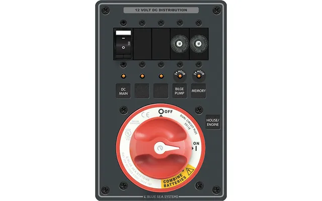 Blue Sea 8690 E-series Dual Circuit Plus Pn 5511e