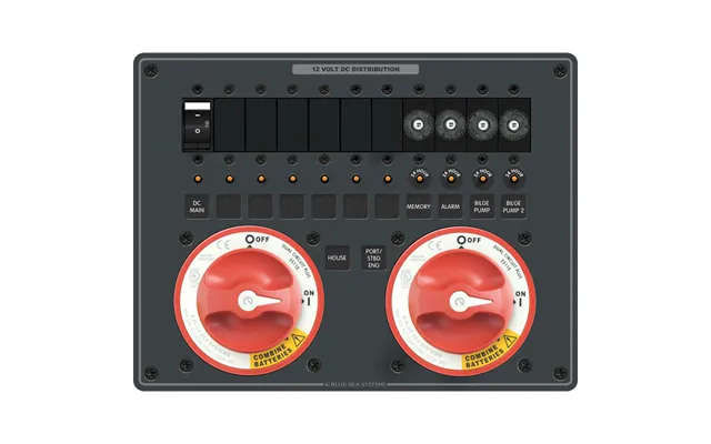 Blue Sea 8693 E-series Dual Circuit Plus 2 5511e