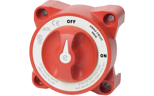 Blue Sea 9004e E-series Battery Switch Single Circuit On Off With Alternator Field Disconnect