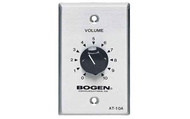 Bogen At10a 10 Watt Attenuator Single Gang
