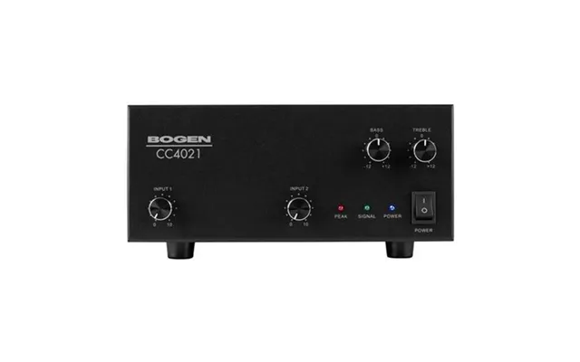 Bogen Cc4021 Amplifer,40w,2 Inpts 1 P Level
