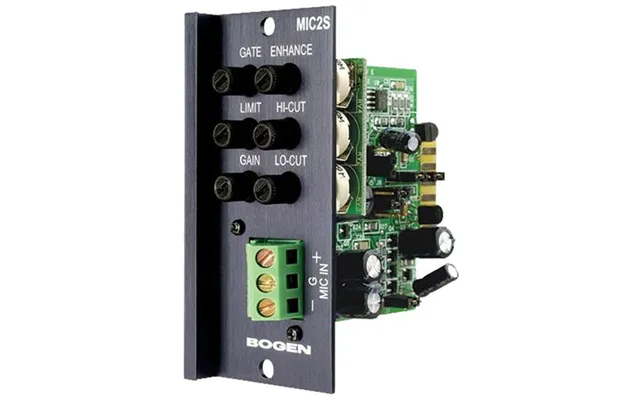 Bogen Mic2s Microphone Screw Ter Input Mod