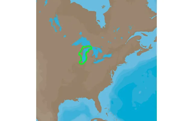 C-map Na-d931 4d Full Lake Michigan Local