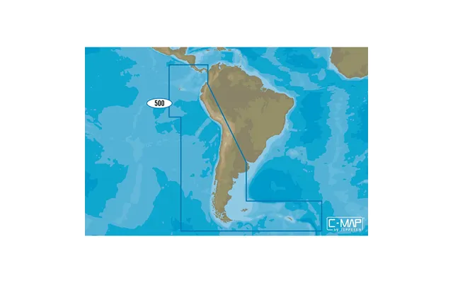 C-map Sa-d500 4d Costa Rica To Chile To Falklands