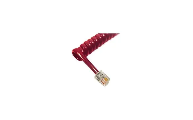 Cablesys Gcha444025-fcr 25ft Red Handset Cord