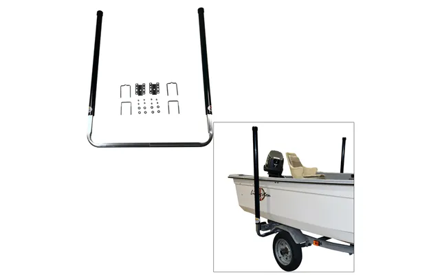 C.e. Smith 27646 60 Inch Pvc Post Guide-on With Unlighted Posts - Black