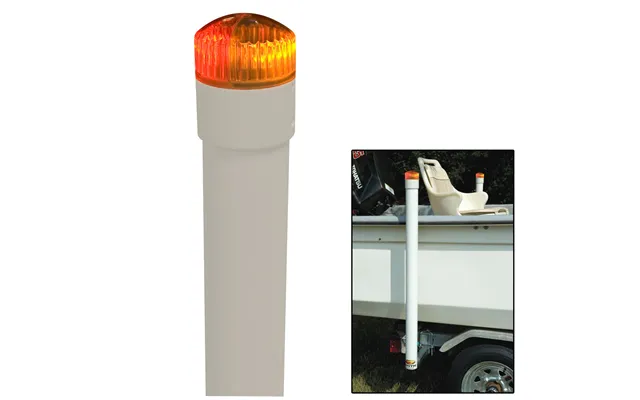 C.e. Smith 27740 40 Inch Post Boat Guide With Led Top Light