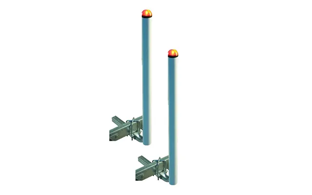 C.e. Smith 27760 60 Inch Post Boat Guide On With Led Top Light