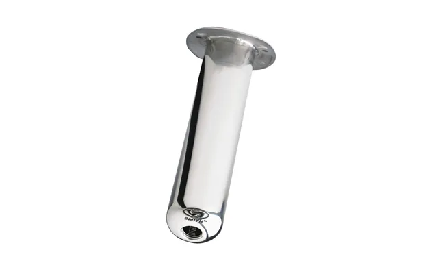 C.e. Smith 53680ca Flush Mt Rod Holder Silver Stainless 10.5 Inch 0 Deg