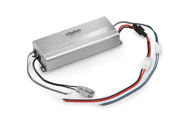 Clarion 010-03222-00 Compact Mono Subwoofer Amplifier Amplifier Single Channel Compact Chassis 300 Watts Continuous 2 Oh