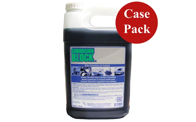 Corrosion Block 20004case Liquid 4-liter Refill - Non-hazmat, Non-flammable & Non-toxic Case Of 4
