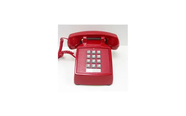 Cortelco 250047-vba-20md Desk Valueline Red