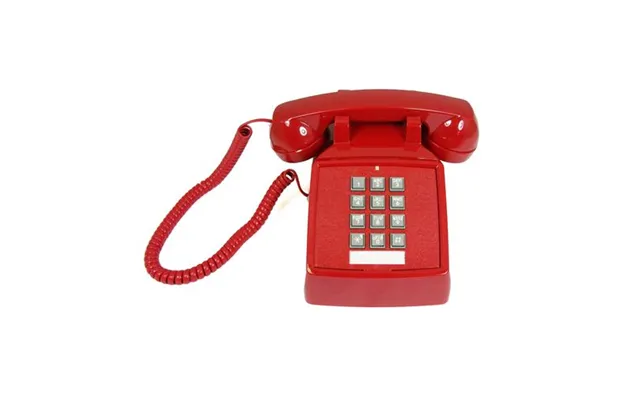 Cortelco 250047vba20m 250047-vba-20m Desk W Volume Red