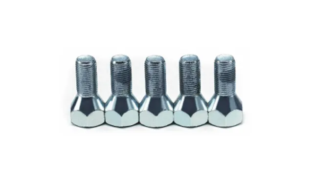 Dexter 00704000 Wheel Bolt 1 2 Inch-20 Thread Size 60 Degree Cone Taper 7 8 In Overall Length Zinc Coated Steel