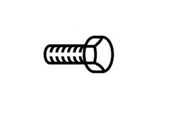 Dexter 00711600 Screw Hex Cap 7 16-20 X 1.75 Black Fits Dexter 9000 To 10000 Pounds General Duty Disc Brake 7 16 Inch-20
