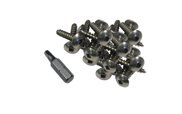 Dock Edge 1006-f Stainless Steel Profile Fasteners 100 Pcs 1 Inch
