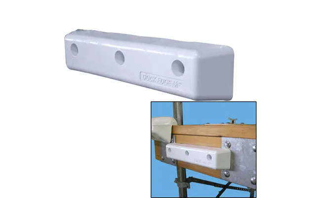Dock Edge 1058-f Protect Straight Hd 12 Inch Pvc Dock Bumpers