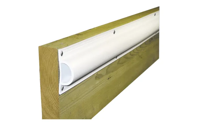 Dock Edge 1190-f Standard D Pvc Profile 16ft Roll White