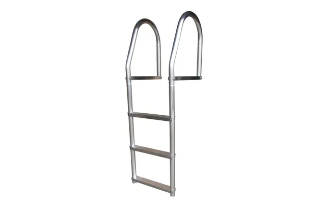 Dock Edge 2073-f Fixed Eco - Weld Free Aluminum 3-step Dock Ladder