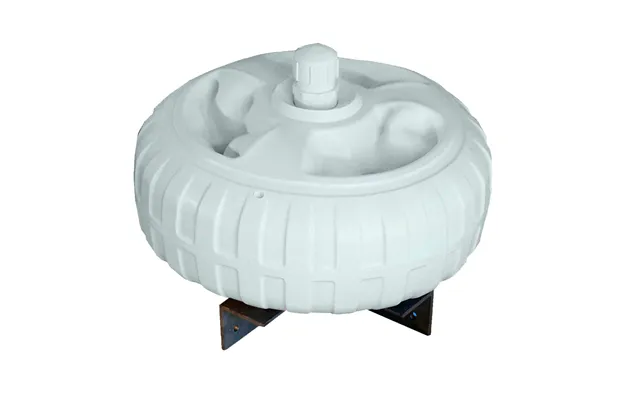 Dock Edge 95-077-f Inflatable Dock Wheel 18 Inch White