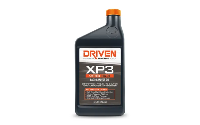 Driven 00306 10w-30 Xp3 Synthetic Racing Oil - 1 Quart