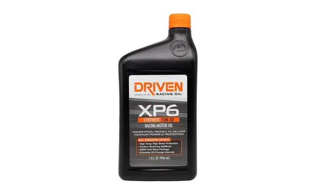 Driven 01006 Xp6 15w-50 Full Synthetic Sae 15w-50 Synthetic 1 Quart Bottle Single