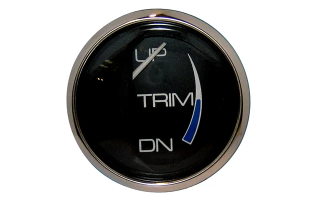 Faria 13707 Chesapeake Black 2 Inch Trim Gauge Mercury Mariner Mercruiser Volvo Dp Yamaha-2001 And Newer