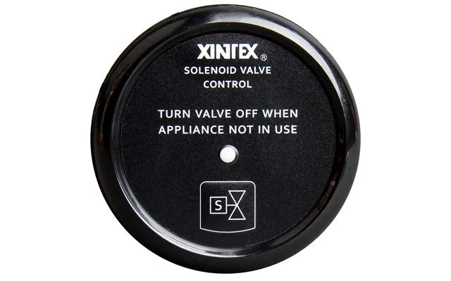 Fireboy-xintex C-1b-r Xintex Propane Control & Solenoid Valve With Black Bezel Display