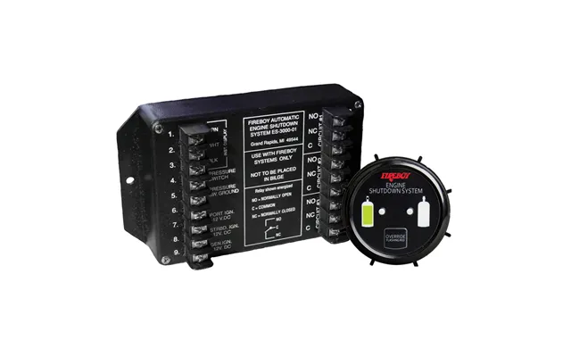 Fireboy-xintex Es-3000-01 Xintex Engine Shutdown System With Round Display