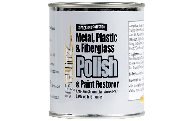 Flitz Ca 03516-6 Metal, Plastic & Fiberglass Polish Paste - 1