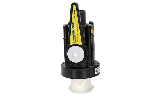 Forespar 904048abyc Marelon Full-flow Seacock & 2 Inch Mushroom Through-hull