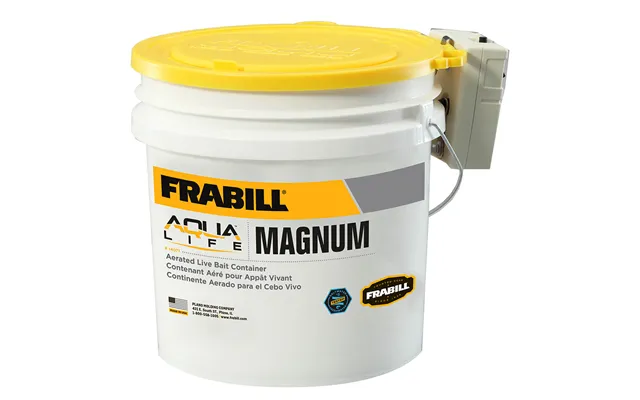 Frabill 14071 Magnum Bucket - 4.25 Gallons W Aerator